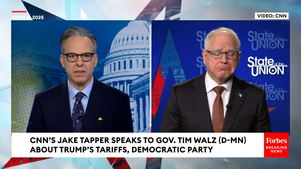 When Tim Walz Was Asked About Biden's Mental Decline…The Conversation Somehow Reverts To 'Trump Bad'