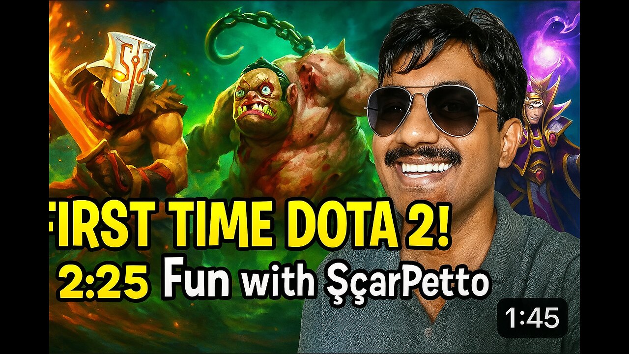 First Time in Dota 2 Chaos! | 2:25 of Pure Fun with ScarPetto