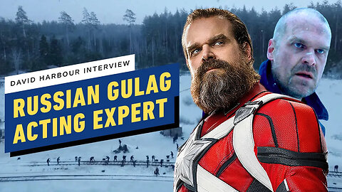 Stranger Things - David Harbour on the Key to Acting Miserable In Russian Gulags