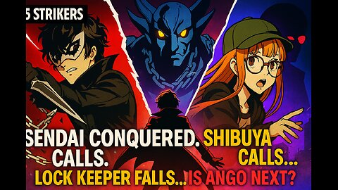 P5 Strikers #3 | Sendai Conquered, Shibuya Revisited 🔓 Lock Keeper Falls… Is Ango Next?
