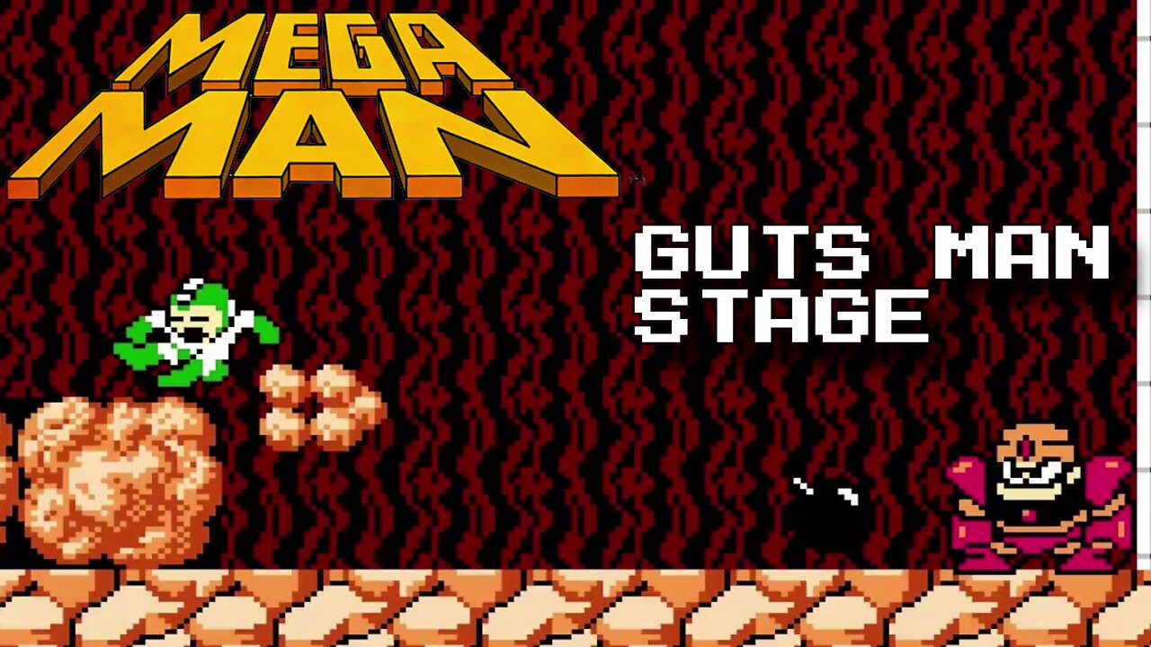 Mega Man (NES) - 2. Guts Man stage