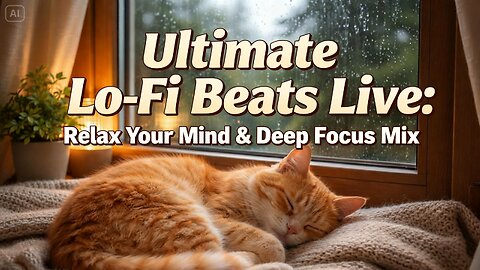 Ultimate Lo-Fi Beats Live: Relax Your Mind & Deep Focus Mix