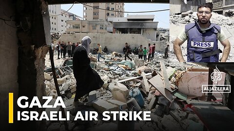 Gaza city attack _ At least 16 people killed_ including six children