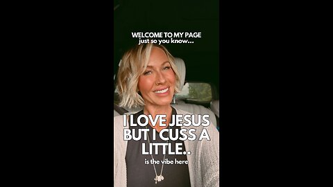 I Love Jesus but Cuss a Little