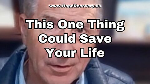 This One Thing Could Save Your Life