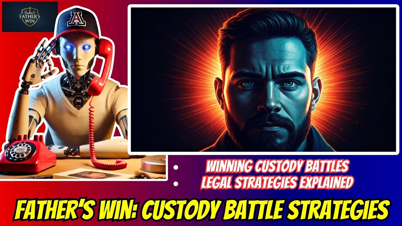 CUSTODY BATTLE Strategies for FATHERS! #childsupport #fathersrights #childcustody