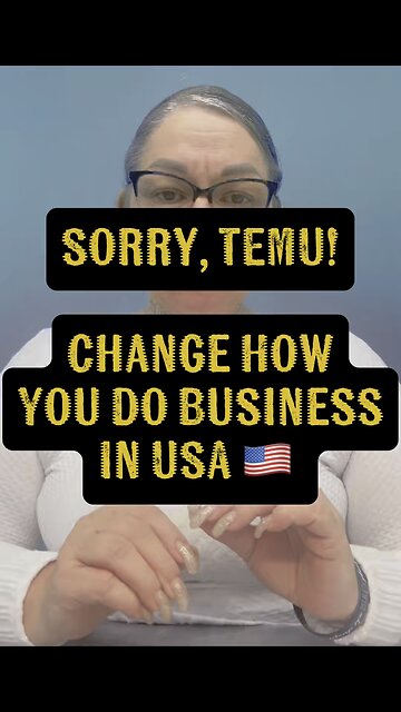Sorry, TEMU Customers! 🤷‍♀️
