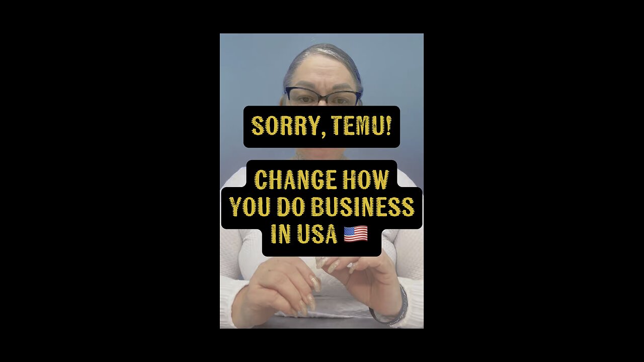 Sorry, TEMU Customers! 🤷‍♀️