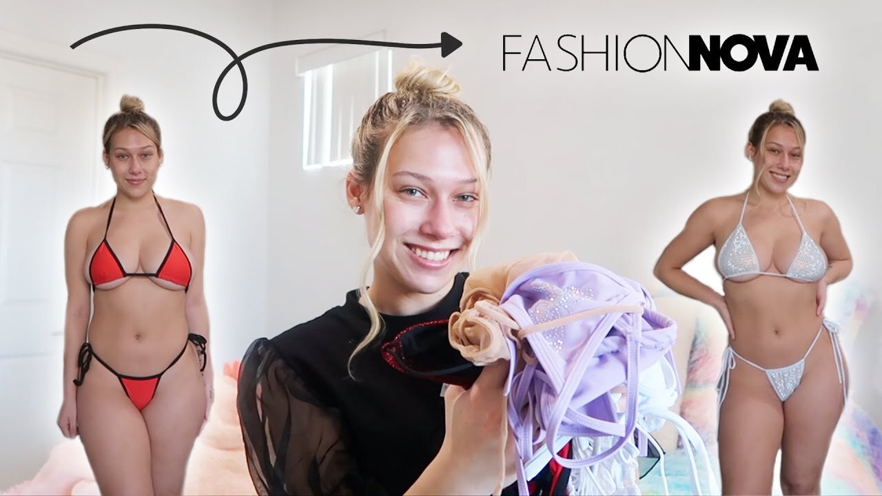 FashionNova Swimsuits Try On Haul & Review