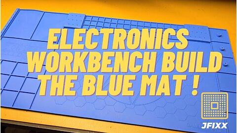 Electronics Workbench Build - Gamers Nexus Blue Mat !