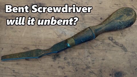 1900's Knapp & Cowles Screwdriver Restoration