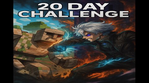 Can I Beat Minecraft's 20 Day Challenge?