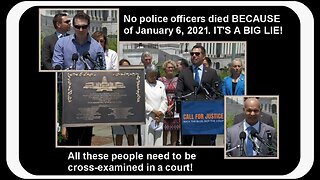 Democrats lie again, say officers died because of J-6 * May 15, 2025