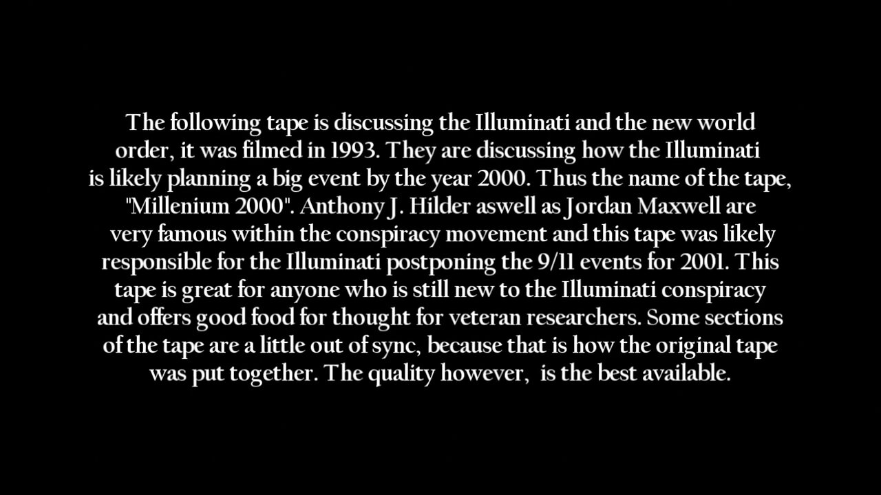 (1993) The Truth Has Always Been Out There - We Were Warned