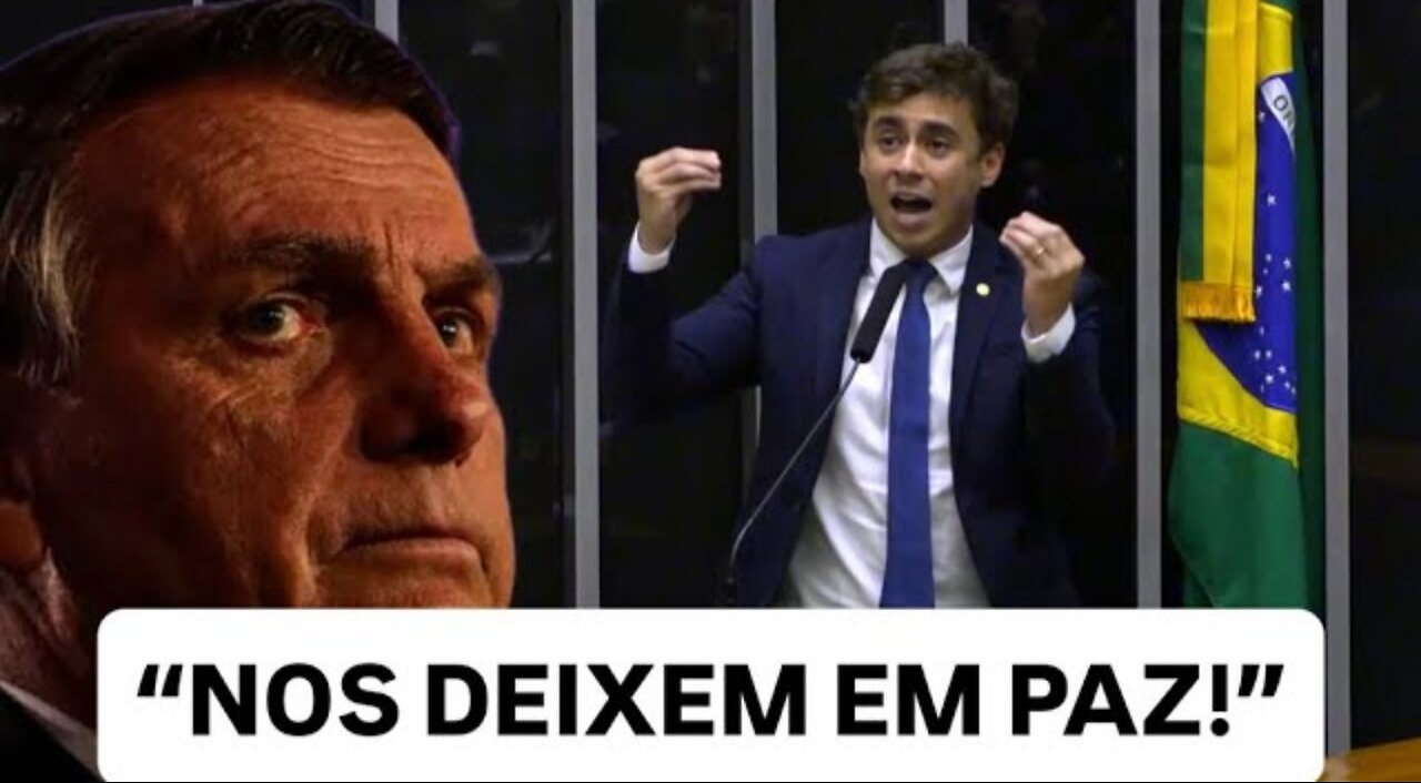 IN THE BRAZILIAN DICTATORSHIP THEY WANT TO REVOKE MY MANDATE AND ALL OPPOSITION BECAUSE…