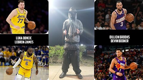 SUNS VS LAKERS LEBRON JAMES BACC LUKA DONCIC DUO BUT PHOENIX NOTT PLAYIN AROUND AT ALL GREAT GAME💪🏾🔵