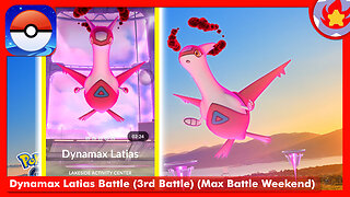 Dynamax Latias Battle (3rd Battle) (Max Battle Weekend) | Pokemon GO