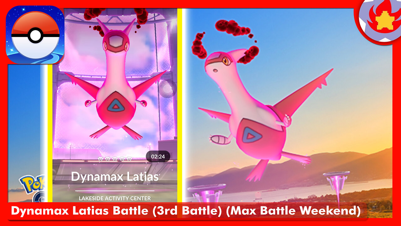 Dynamax Latias Battle (3rd Battle) (Max Battle Weekend) | Pokemon GO