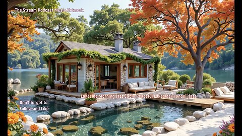 Lakeside Morning Jazz Cabin Peaceful Lakeside Tranquil Jazz