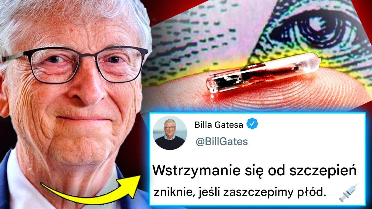 Bill Gates zaprezentuje mikroczip wszystkich dzieci na całym świecie przed urodzeniem