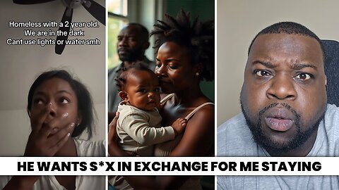 "My Male Friend Is Making Me Trade S*x For Not Being Homeless..." Single Mother Can't Turn On Water