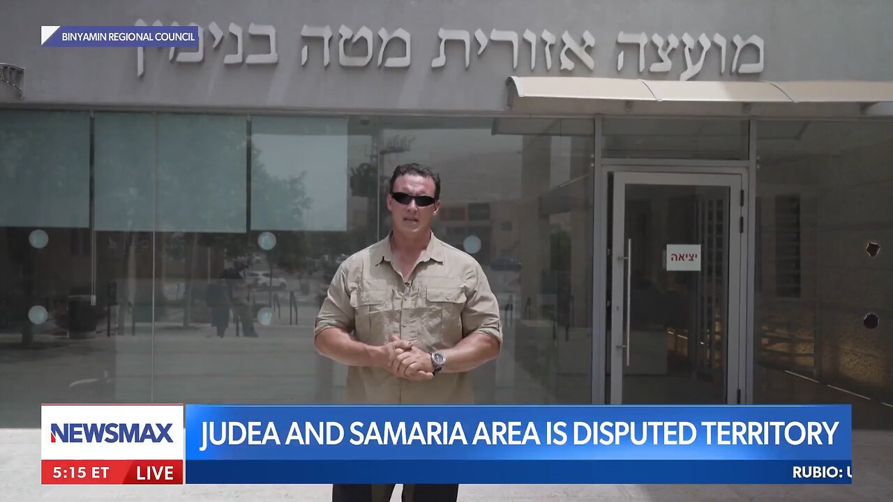 💥Carl Higbie reports from the disputed territory of Judea Samaria