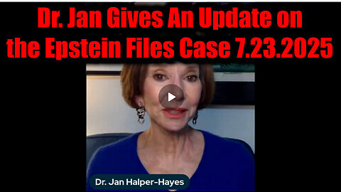 Dr. Jan Halper-Hayes -The Epstein Files Case. 7-22-25