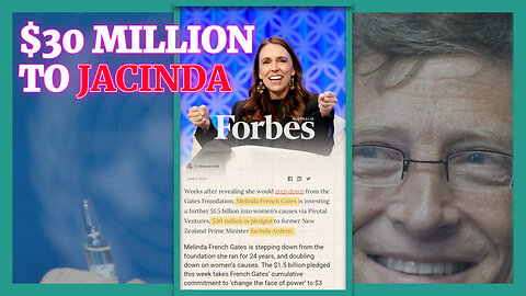 Gates Foundation Pledged USD$30 Million to Jacinda Ardern