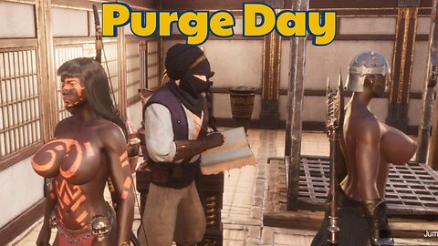 Conan Exiles purge day Busty Boobs breast expansion huge tits