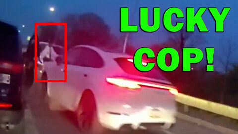 Stolen Car Nearly Hits Officer Standing In Its Way Before Shots Are Fired - LEO Round Table S10E107