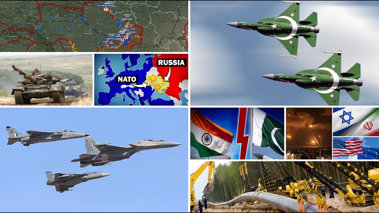 India - Pakistan War. EU/US/Kyiv demand 30-day ceasefire. US to recognize Palestine. War on Iran..