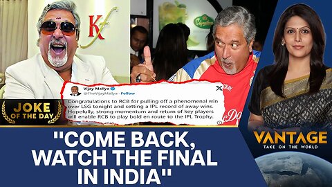 Vijay Mallya Trolled for Congratulating RCB _ Vantage with Palki Sharma _ N18G