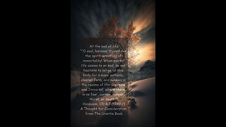 At the end of