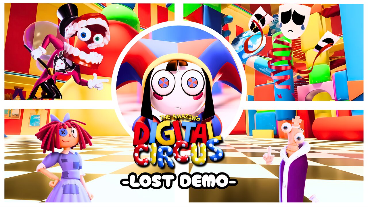 Its HERE! The Amazing Digital Circus Lost Demo Gameplay