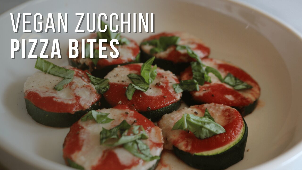 Vegan Zucchini Pizza Bites: Perfect Snack Idea!