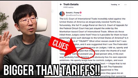 The crazy conspiracy "movie" behind the court battle on Trump's Tariffs