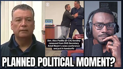 Democrat Senator Handcuffed After Crashing DHS Press Conference