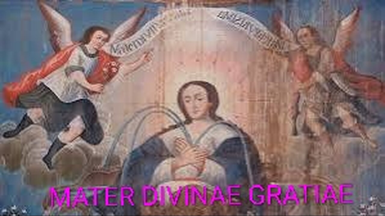 YouTube video link https://youtu.be/GE4yzL16xoA?feature=shared MATER DIVINAE GRATIAE: OT STUDY: CH