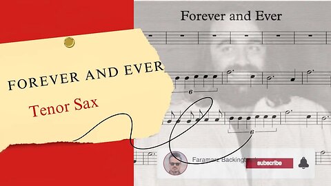 Forever and Ever - Demis Roussos | Play along for Tenor Sax