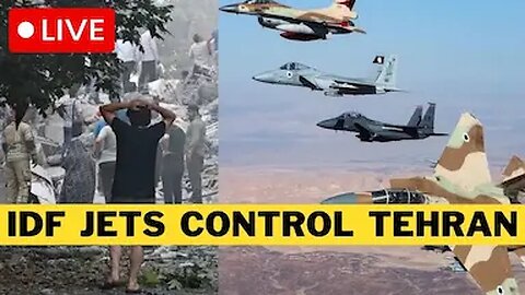 🚨 BREAKING: Israel ENTERS Tehran As More IRGC Leaders Escape