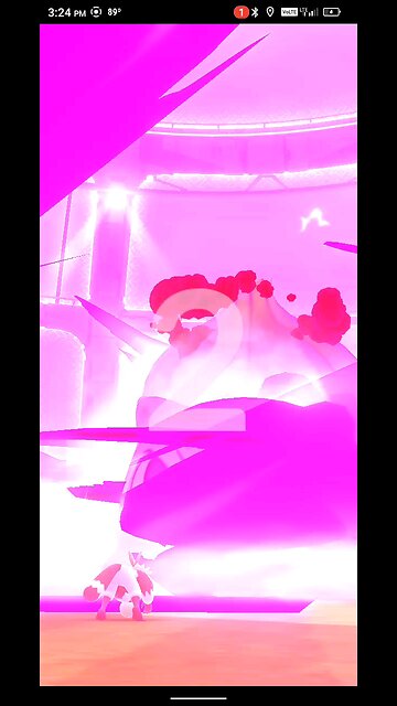 attempting to defeat dynamax Bulbasaur