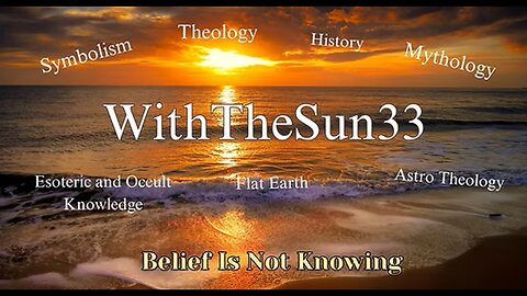 FLAT EARTH'S FREEMASON FLATTARD WITH THE SUN 33 EXPLAINS TO US GOYIM HIS TALMUDIC JEWISH SPIRITUALISM