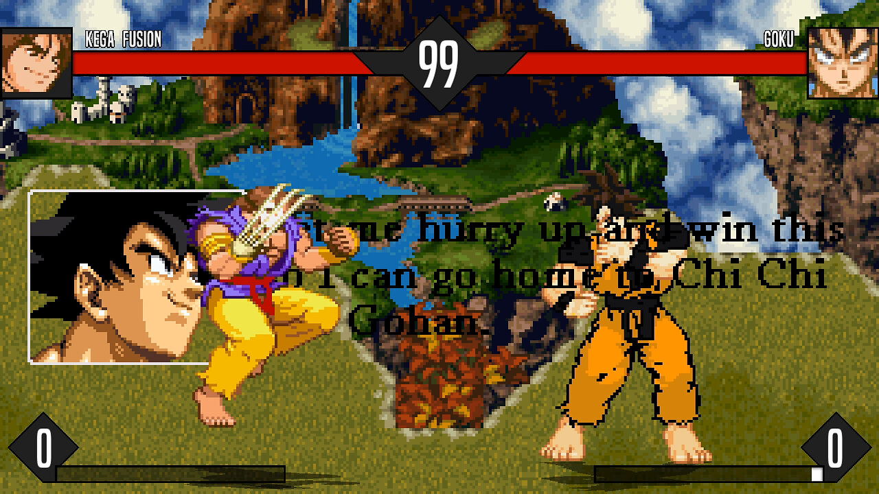 MUGEN - Kega Fusion vs. Capcom Goku - Download