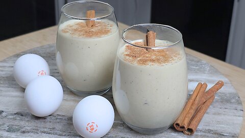 Homemade Eggnog Recipe