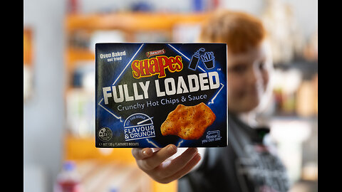 Shapes Fully Loaded Crunchy Hot Chips & Sauce Review