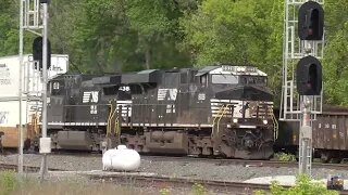 Triple Train Meet from Berea, Ohio May 24, 2025