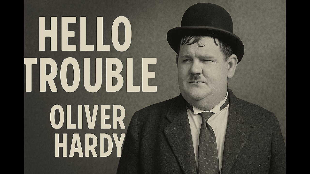🎬 Hello Trouble (1932 Comedy Short) Starring Oliver Hardy