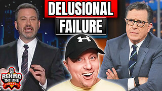 Jimmy Kimmel BLAMES Donald Trump for Stephen Colbert Being FIRED