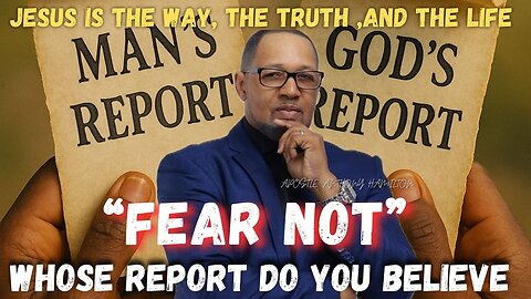 Apostle Anthony Hamilton Fear Not