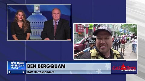 Anti-ICE demonstration morphs into pro-Hamas protest in Chicago, Ben Bergquam reports